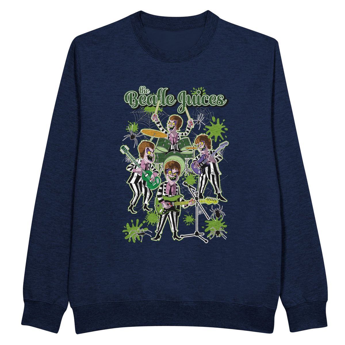Navy sweatshirt BeatleJuice 