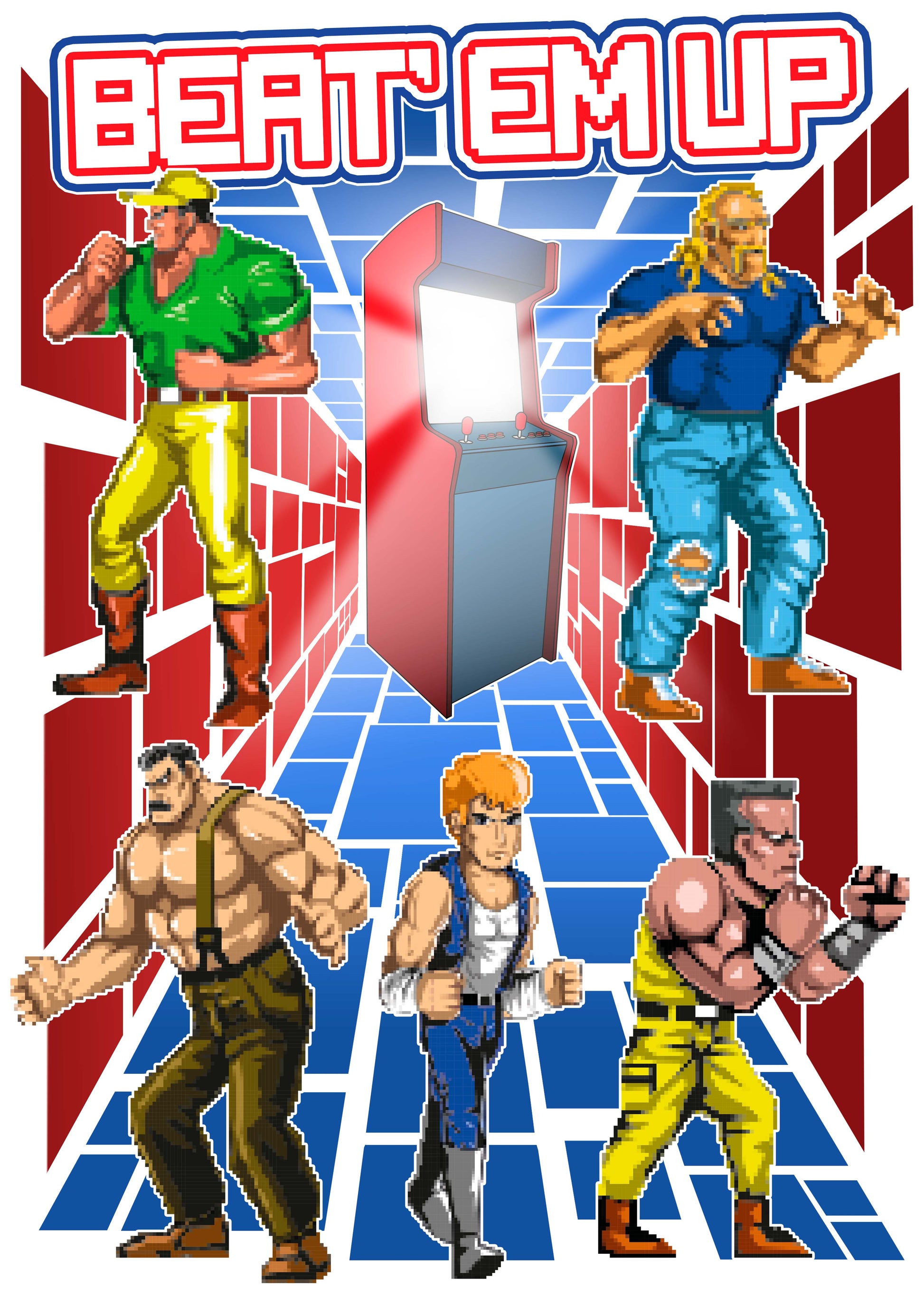 T-shirt Beat 'em Up games