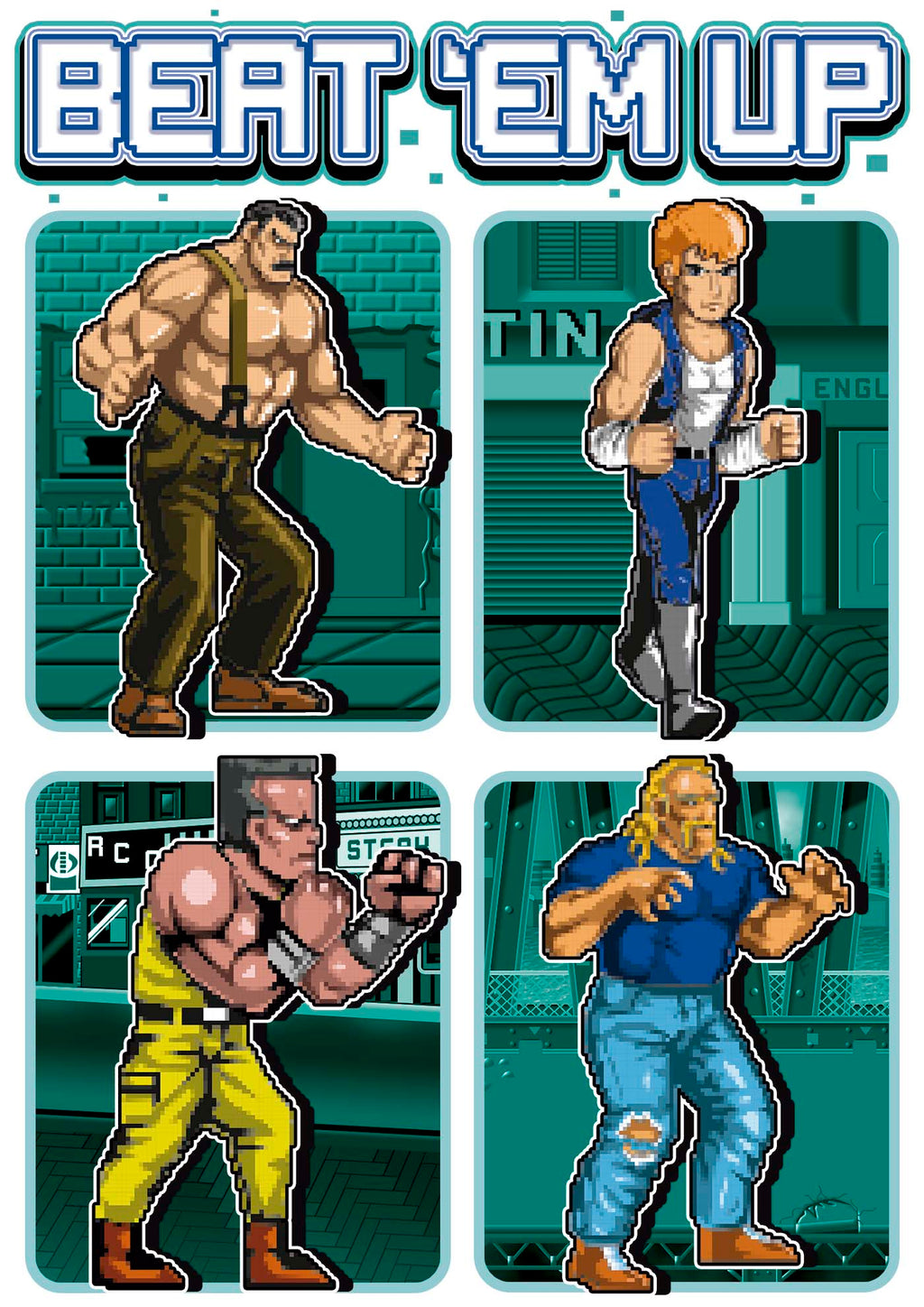Beat 'em Up - Ultra Cotton T-shirt | UnrealGeeks - UnrealGeeks