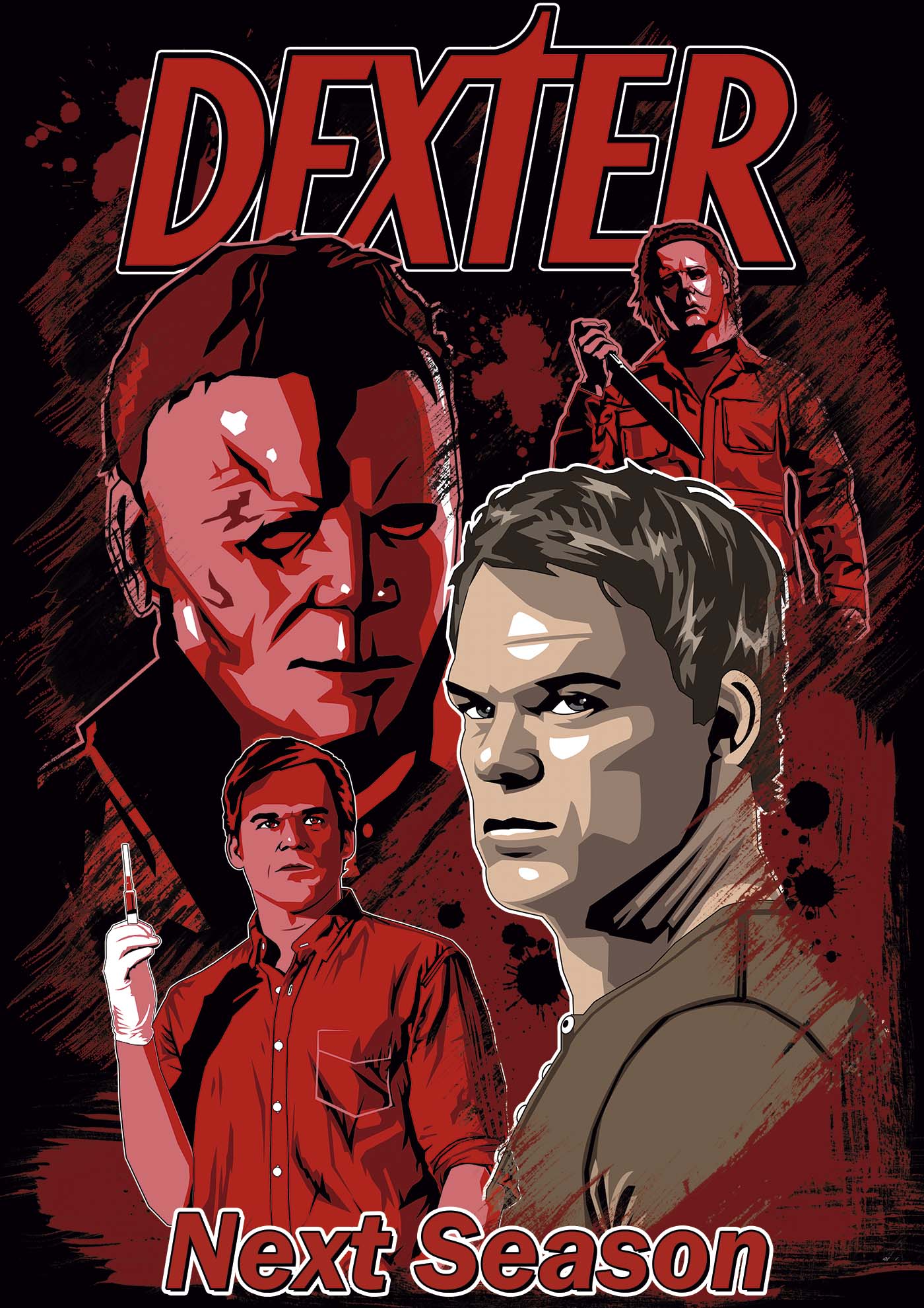 Dexter x Myers Premium Sweatshirt | UnrealGeeks - UnrealGeeks