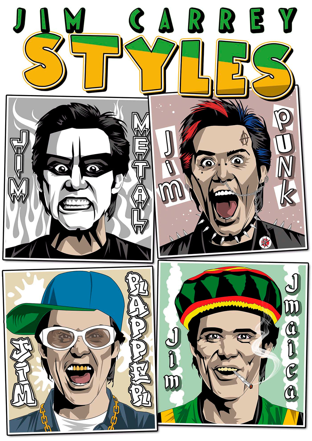 Jim Carrey - Ultra Cotton T-shirt | UnrealGeeks - UnrealGeeks