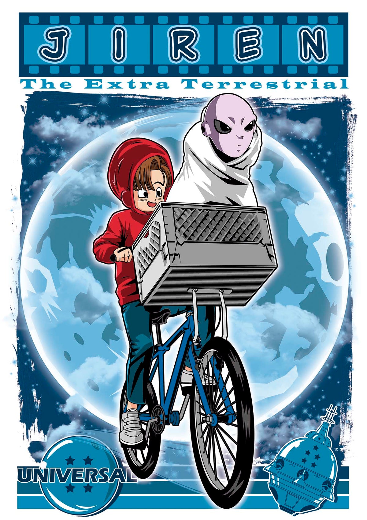 Jiren (Dragon Ball) E.T. - Premium Sweatshirt | UnrealGeeks - UnrealGeeks