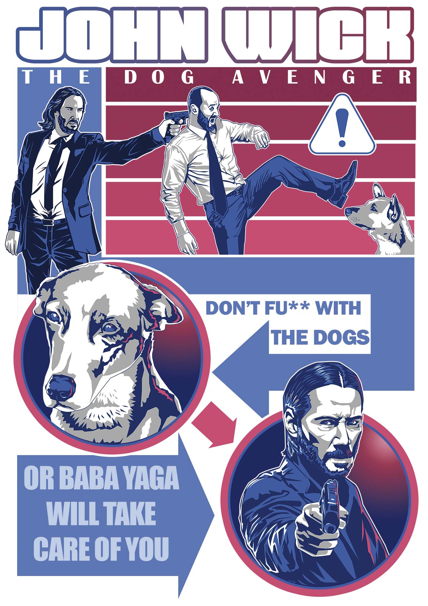 John Wick - Premium Sweatshirt | UnrealGeeks - UnrealGeeks