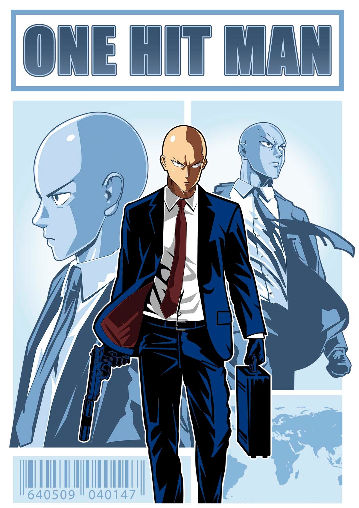 One Punch ("hit") Man - Ultra Cotton T-shirt | UnrealGeeks - UnrealGeeks