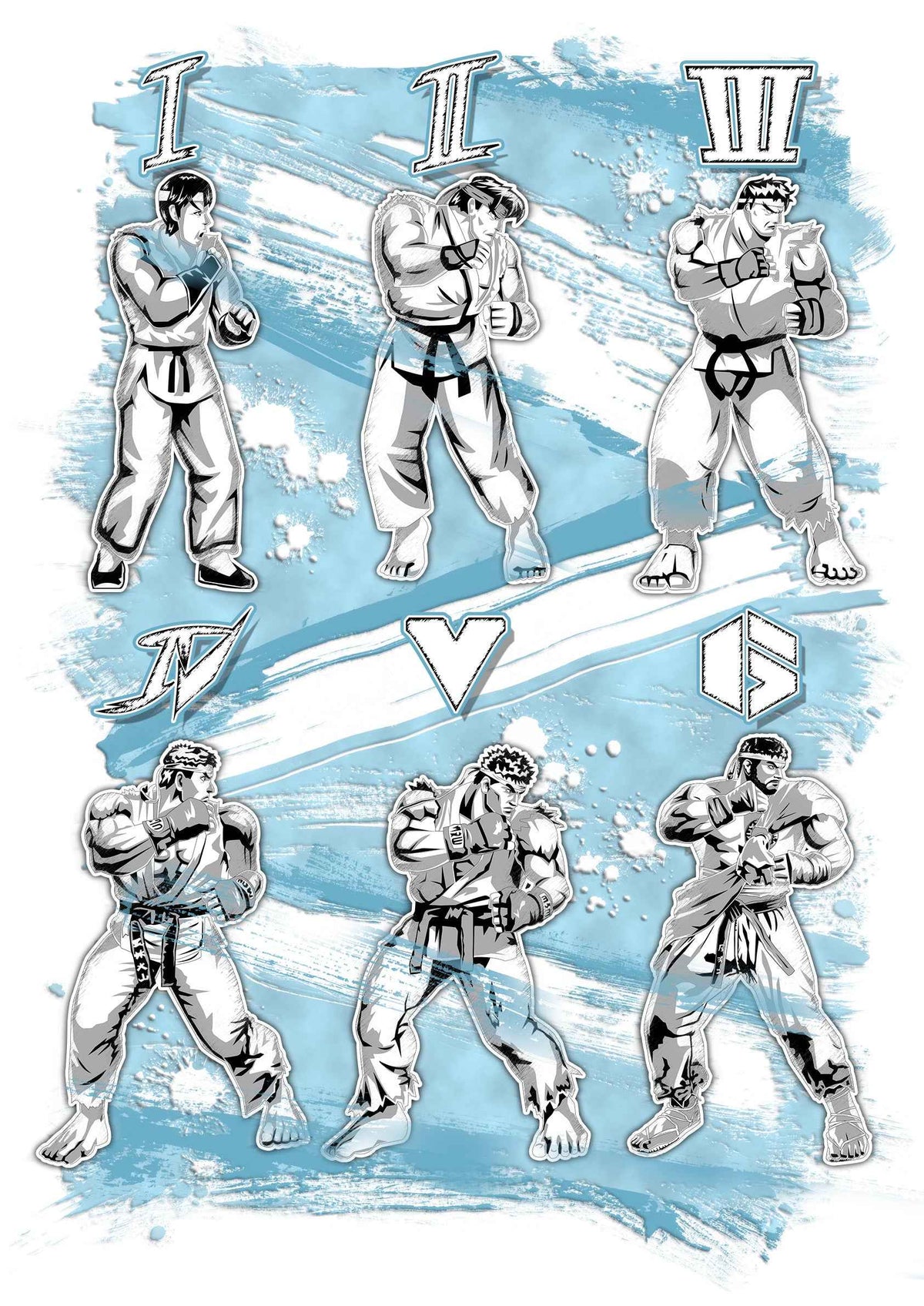 Street Fighter Ryu Ultra Cotton T-shirt | UnrealGeeks