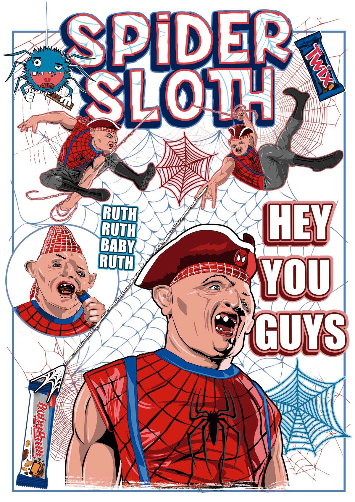 The Goonies Sloth - Ultra Cotton T-shirt | UnrealGeeks - UnrealGeeks