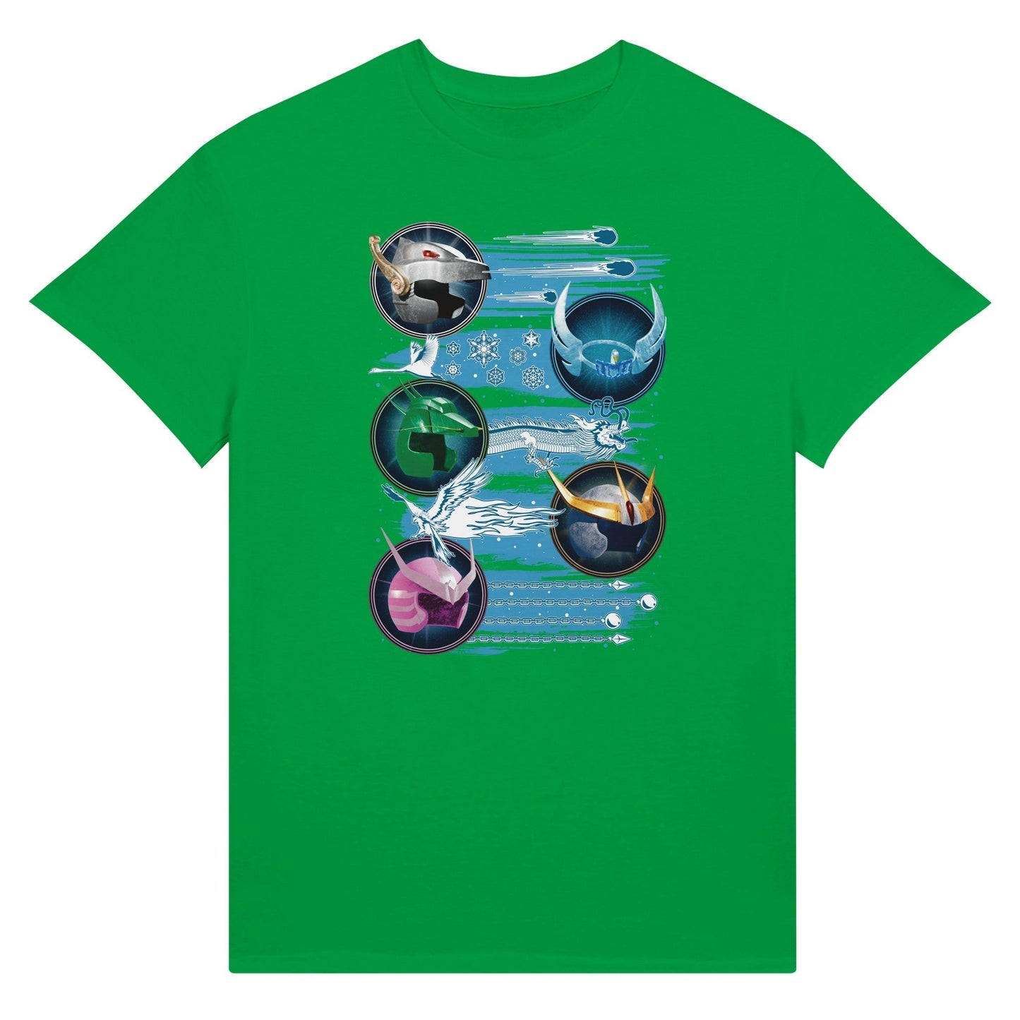 Knights of the Zodiac green T-shirt