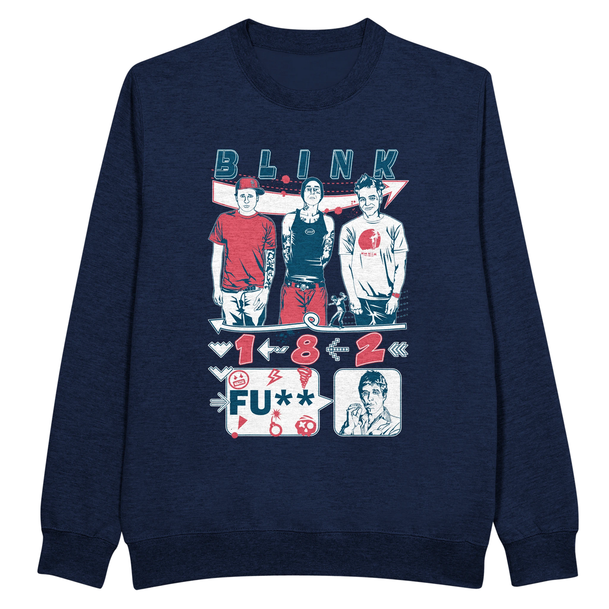 Blink182 - Premium Sweatshirt | UnrealGeeks - UnrealGeeks