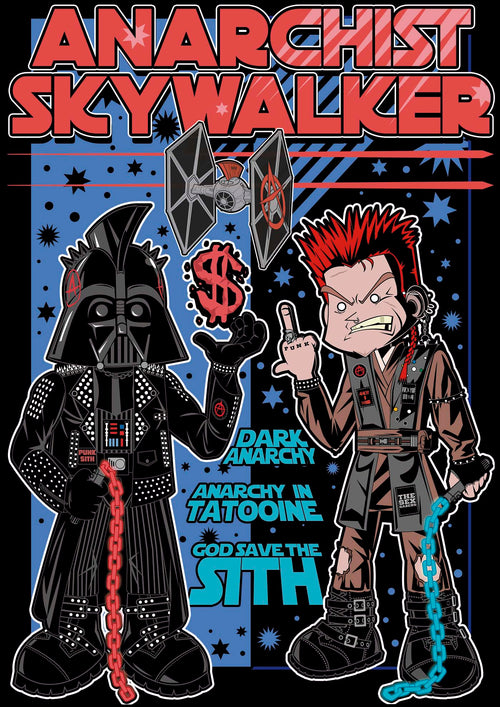 Anakin Skywalker / Vader Punk - Premium Sweatshirt | UnrealGeeks - UnrealGeeks