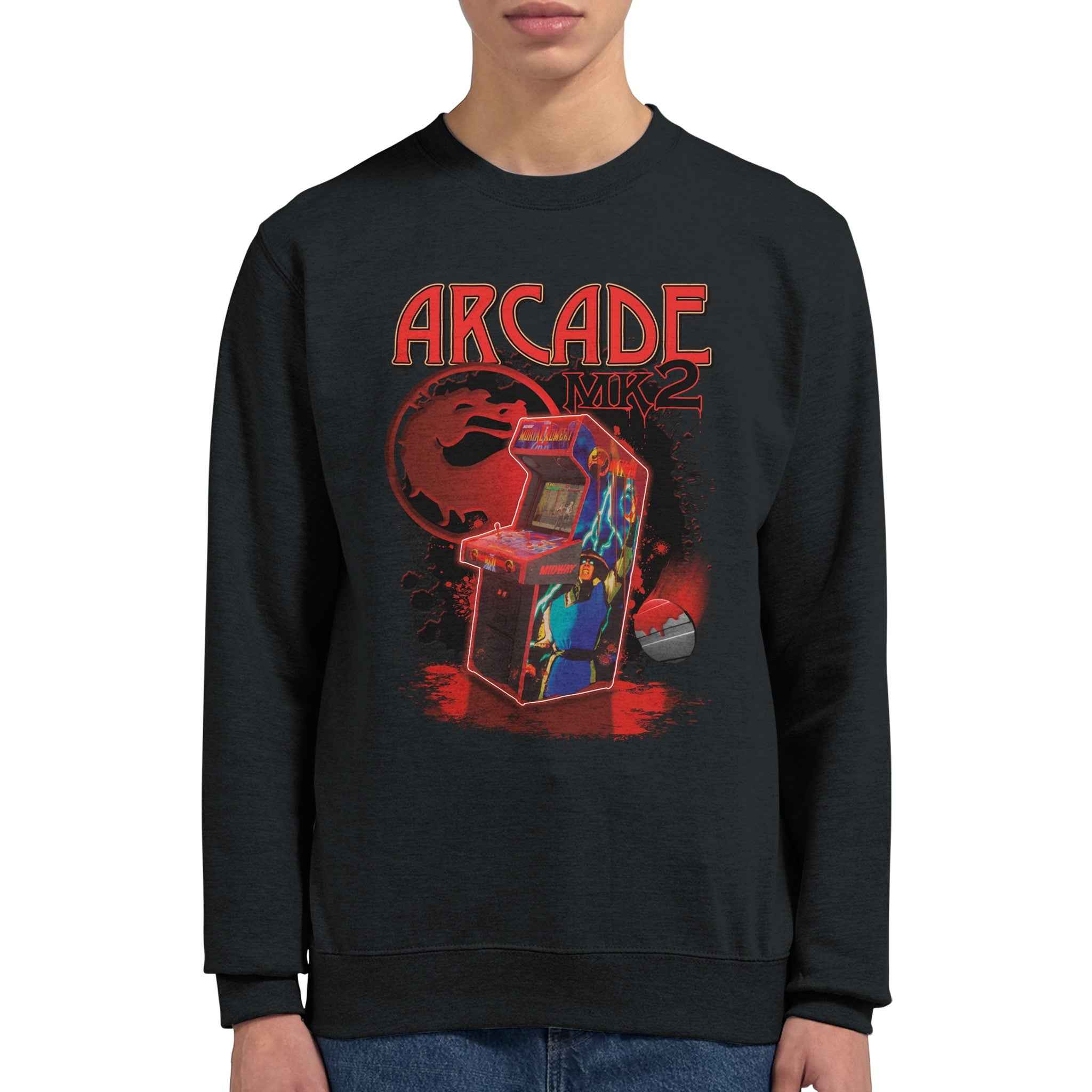 Mortal Kombat Arcade Premium Sweatshirt | UnrealGeeks