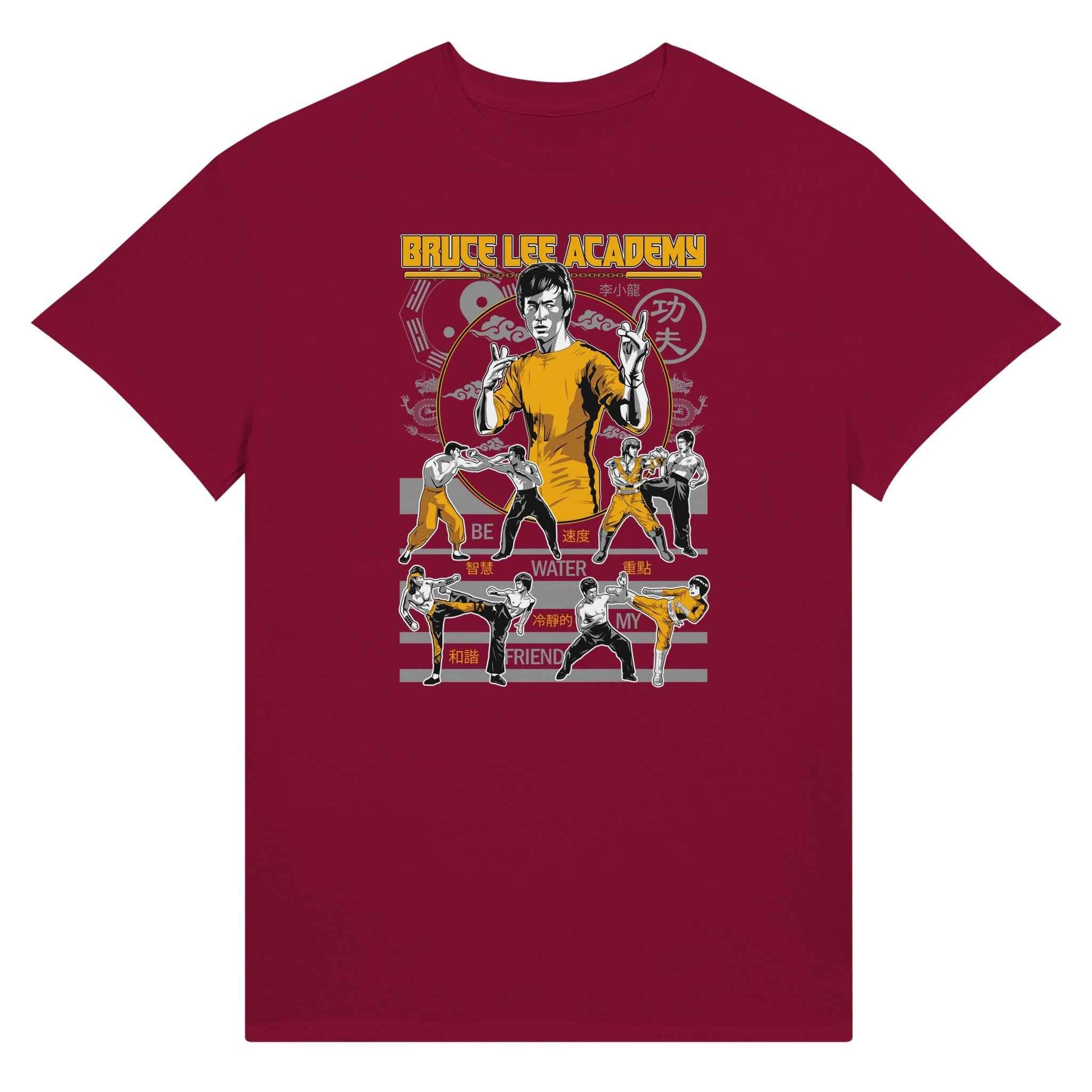 Bruce Lee's Academy Ultra Cotton T-shirt | UnrealGeeks