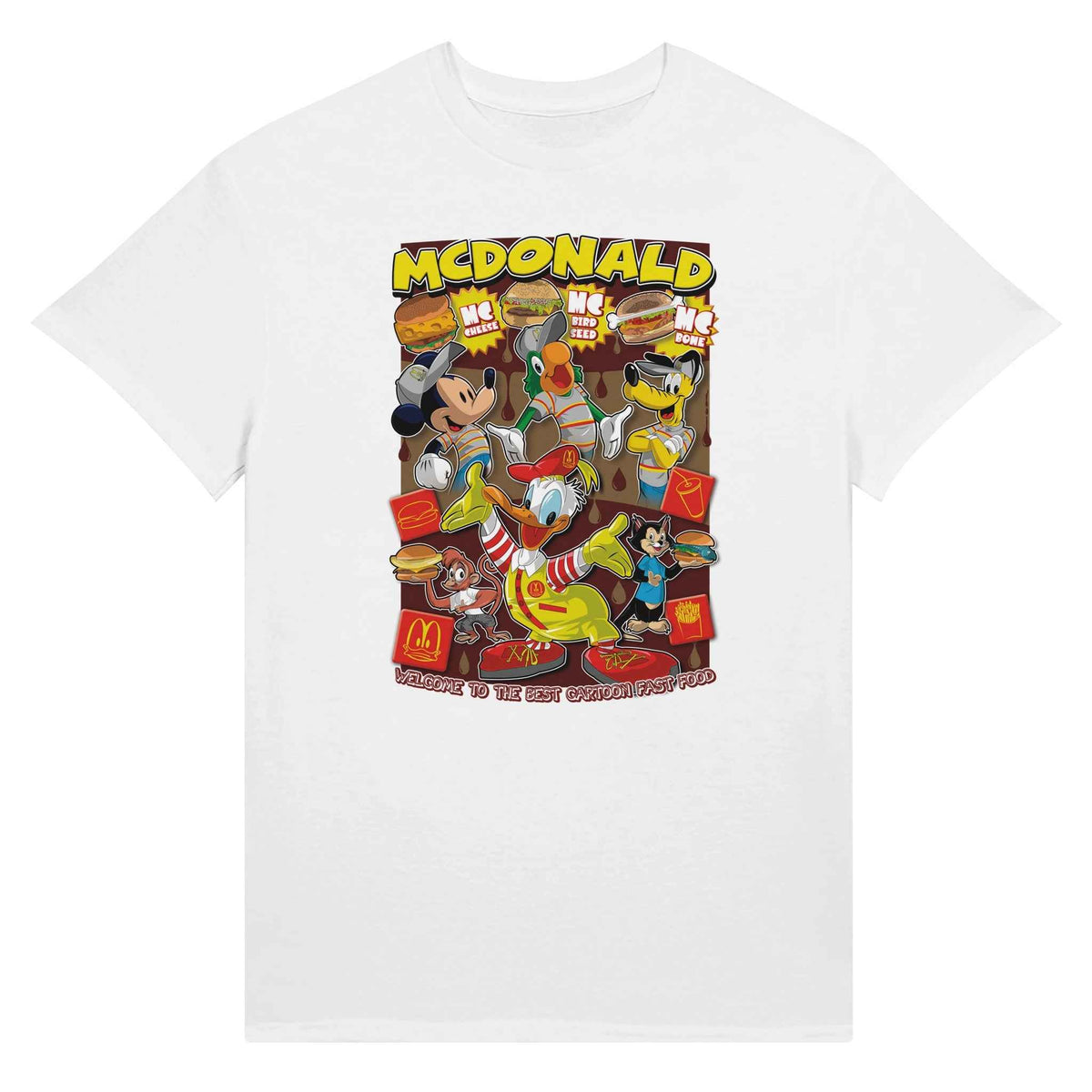 McDonald Duck - Ultra Cotton T-shirt | UnrealGeeks