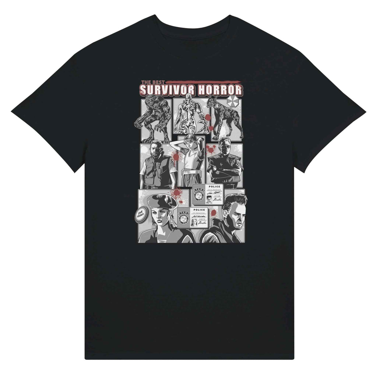 Resident Evil 1 - Ultra Cotton Unisex T-shirt | UnrealGeeks