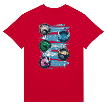 Knights of the Zodiac red T-shirt