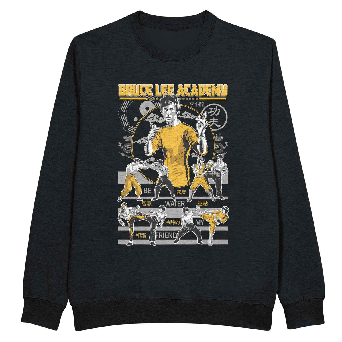 Bruce Lee's Academy Premium Sweatshirt | UnrealGeeks