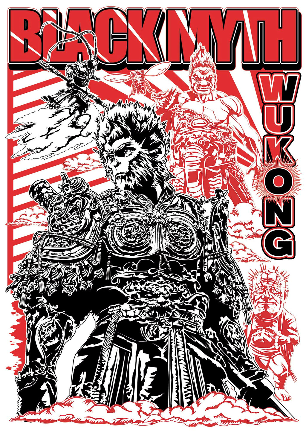 Black Myth: Wukong - Premium Sweatshirt | UnrealGeeks - UnrealGeeks