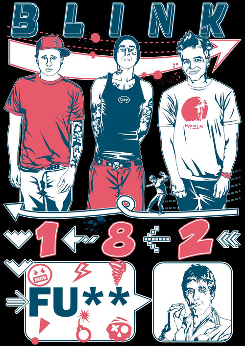Blink182 Ultra Cotton Unisex T-shirt | UnrealGeeks - UnrealGeeks