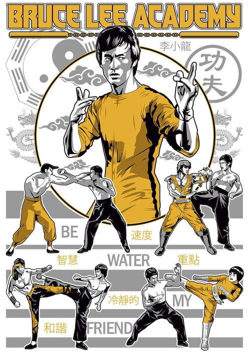 Bruce Lee's Academy Premium Sweatshirt | UnrealGeeks