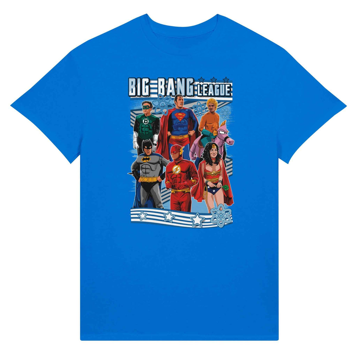 The Big Bang League of Justice - Ultra Cotton T-shirt | UnrealGeeks