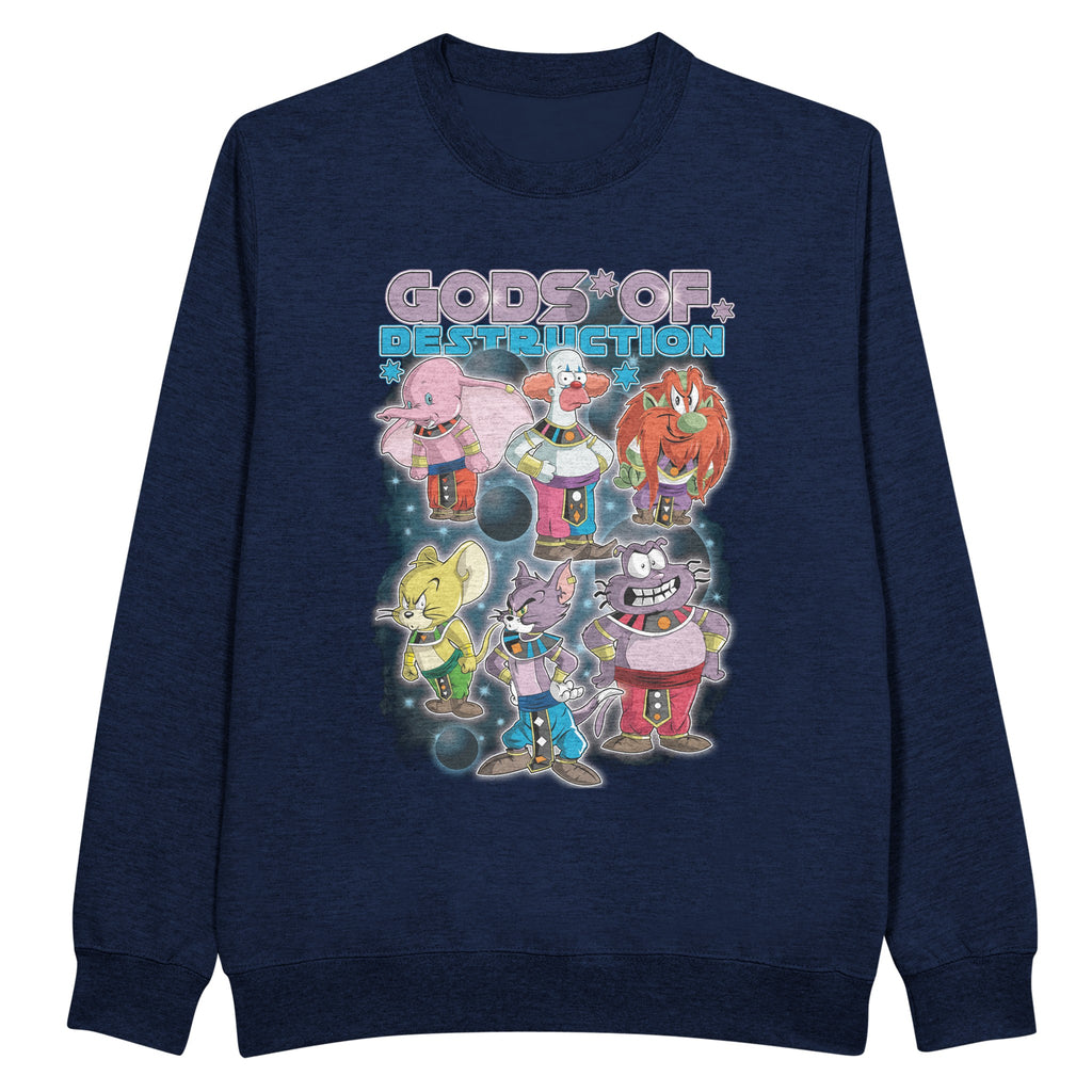 Navy God of Destruction Dragon Ball Sweatshirt