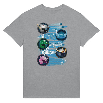 Knights of the Zodiac grey T-shirt