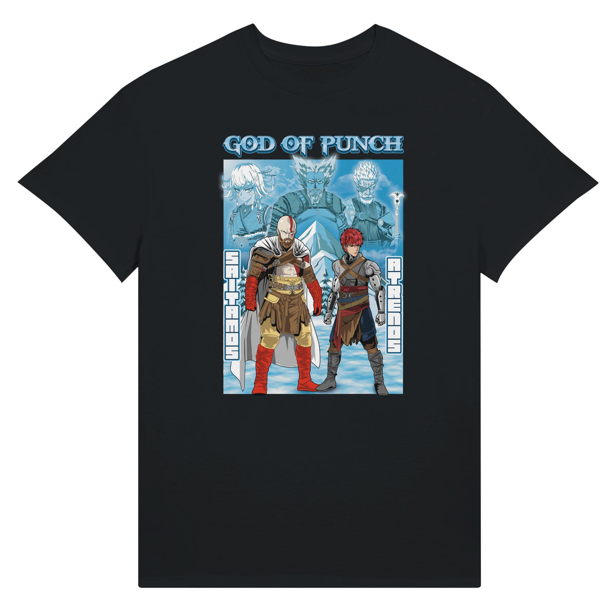 God of War Ragnarök (One-Punch Man) - Ultra Cotton T-shirt | UnrealGeeks - UnrealGeeks