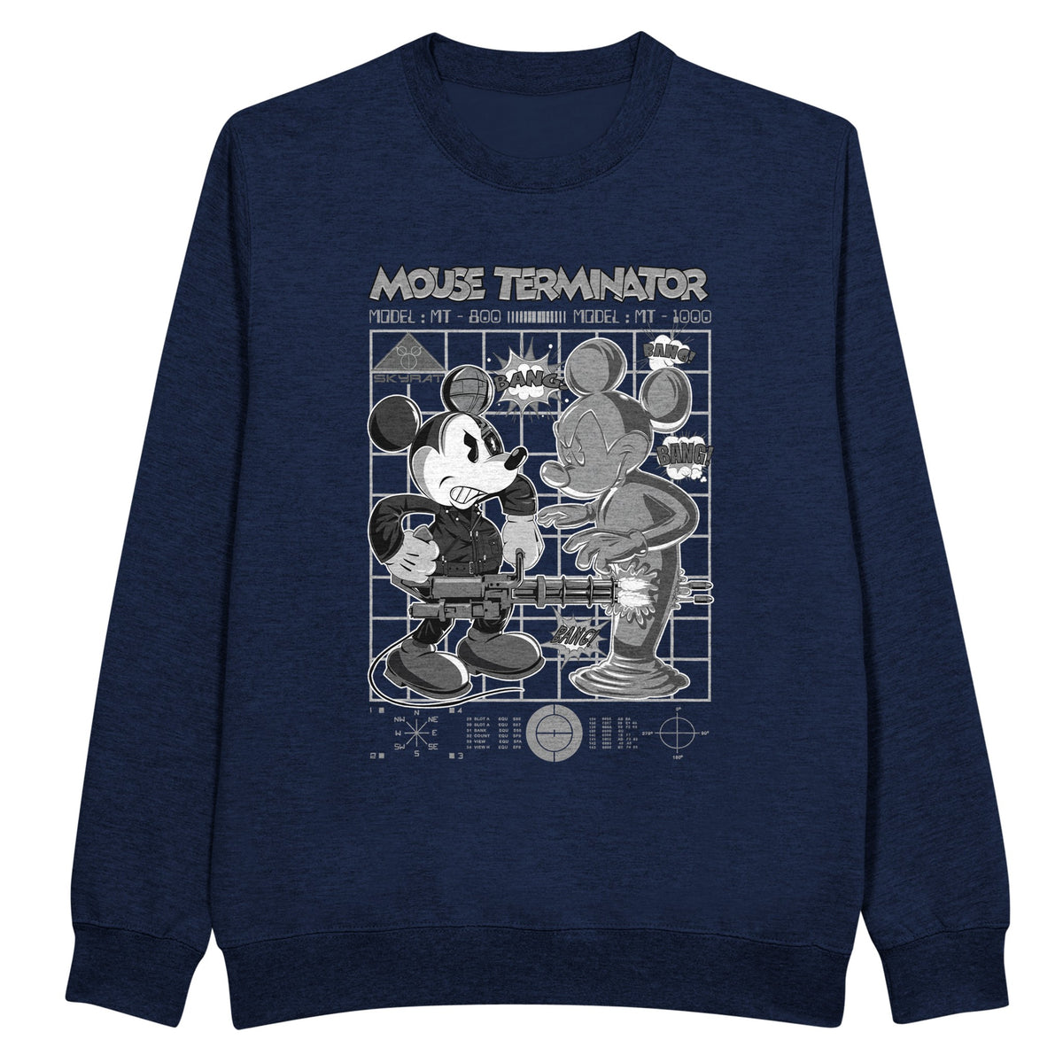Terminator (Mickey) - Premium Sweatshirt | UnrealGeeks - UnrealGeeks
