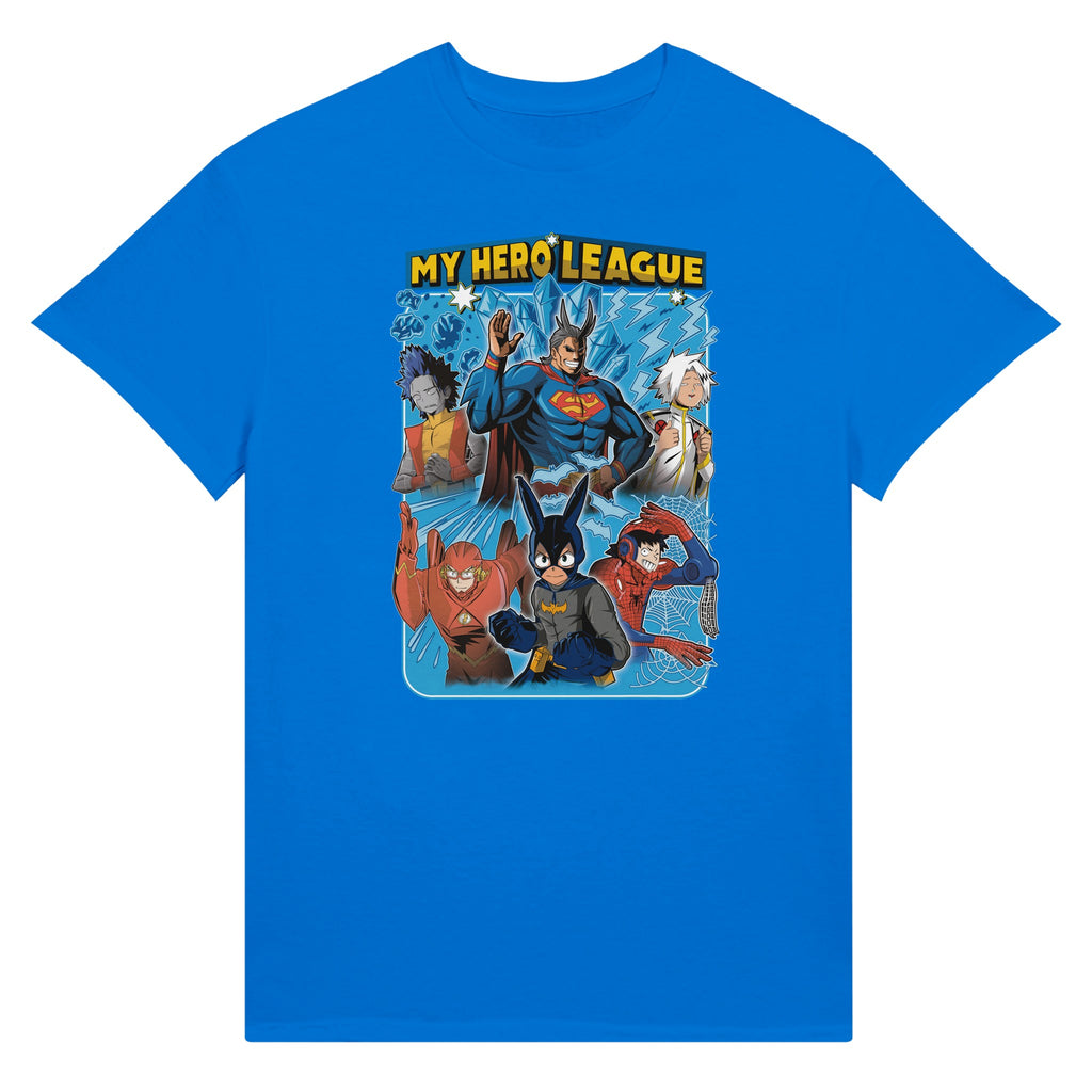 My Hero Academy Anime T-shirt blue
