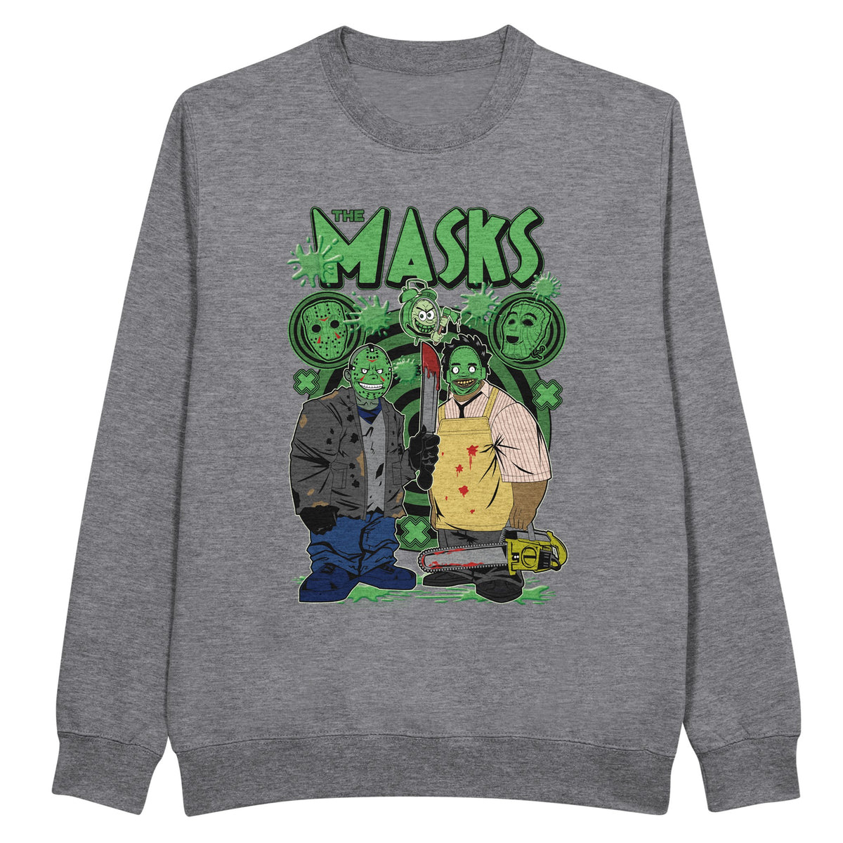 The Masks - Premium Sweatshirt | UnrealGeeks - UnrealGeeks