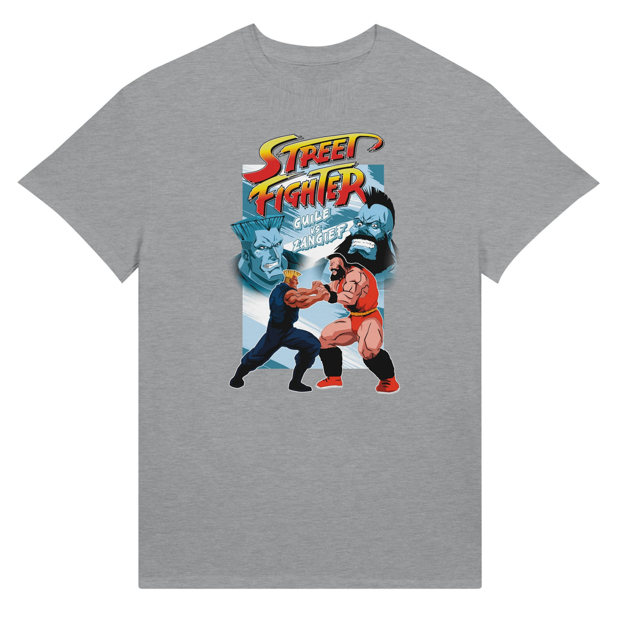 Street Fighter T-shirt grey