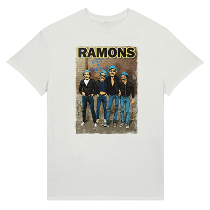 White Don Ramon (El chavo del 8) and Ramones band album cover