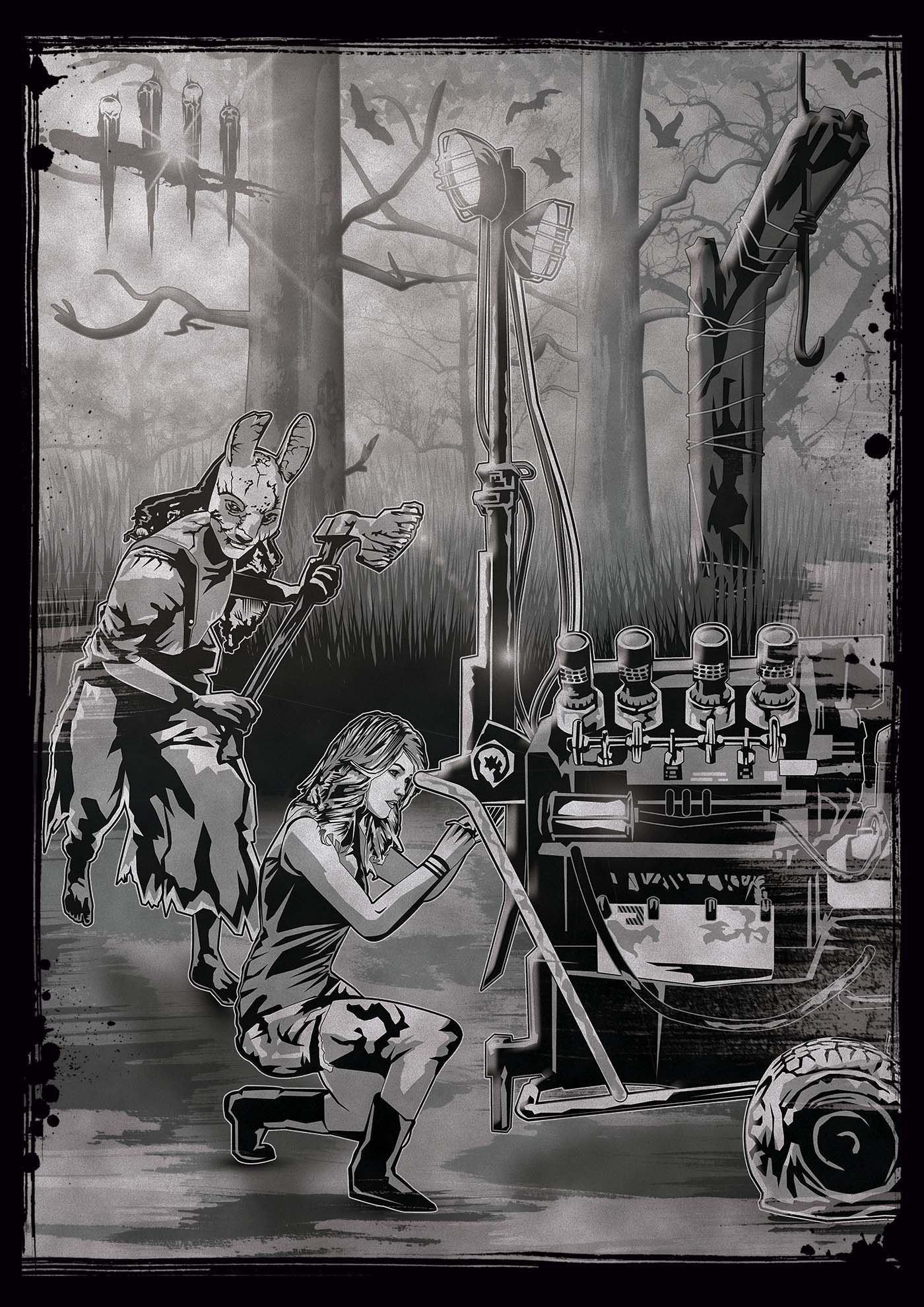 Dead by Daylight scenic - Ultra Cotton T-shirt | UnrealGeeks