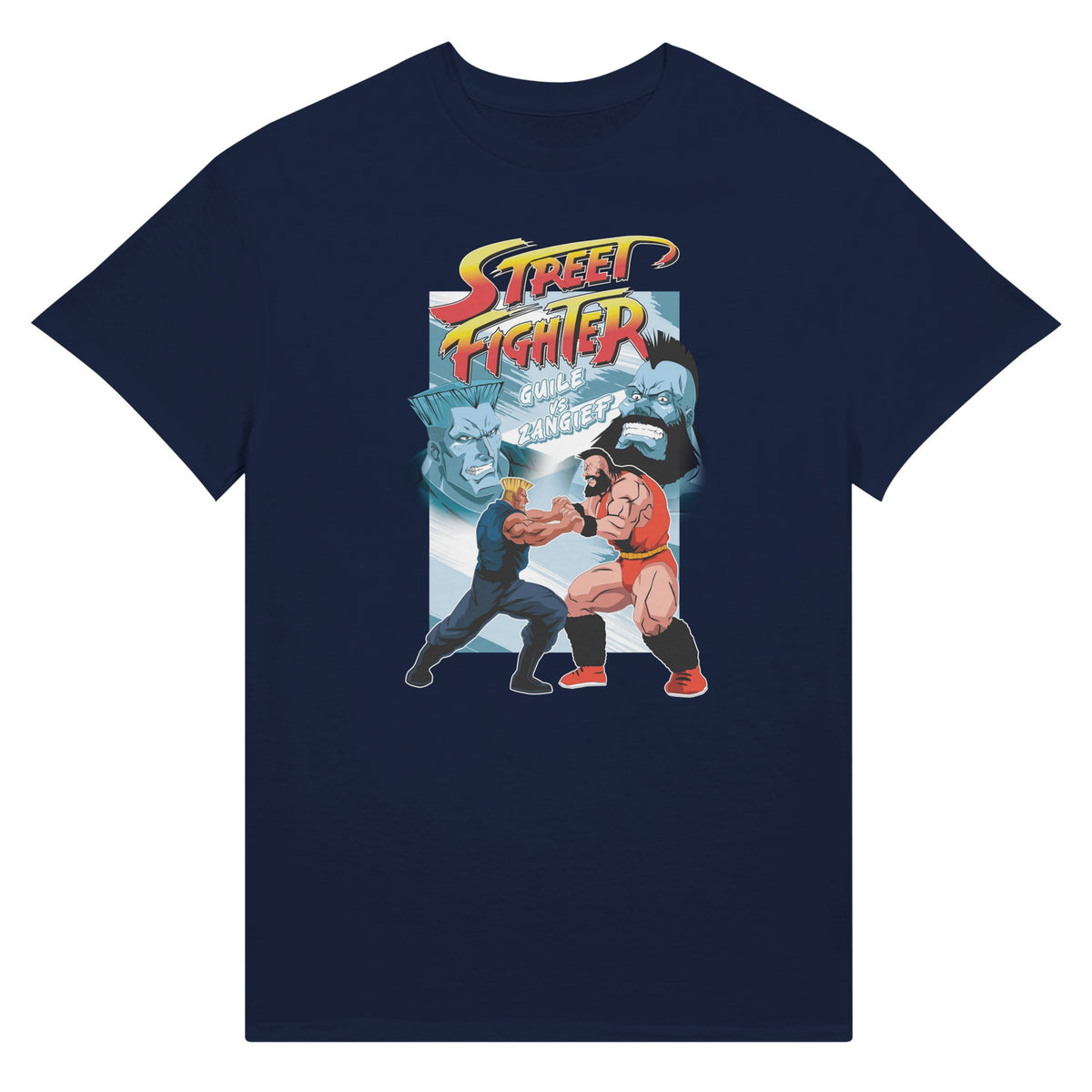 Street Fighter T-shirt navy