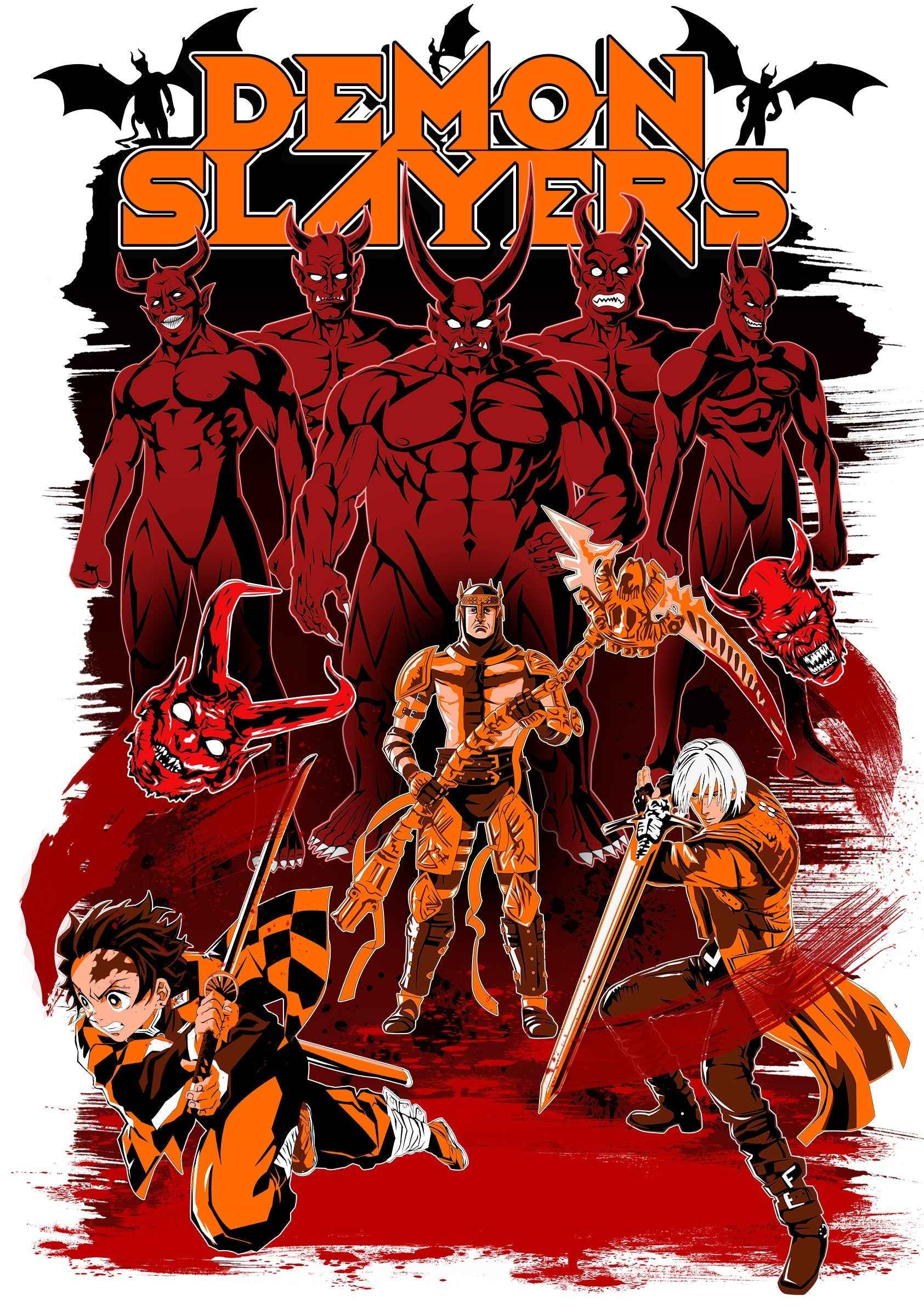 Demon Slayer Ultra Cotton T-shirt | UnrealGeeks