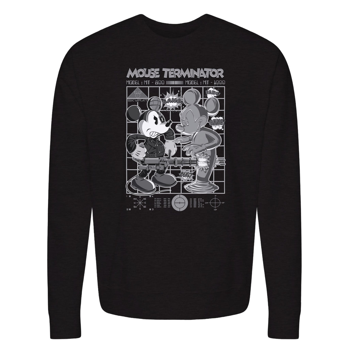 Terminator (Mickey) - Premium Sweatshirt | UnrealGeeks - UnrealGeeks