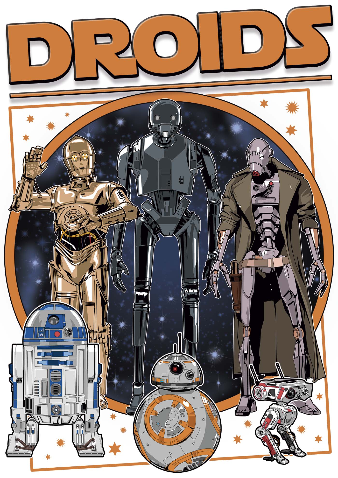 Droids Ultra Cotton T-shirt | UnrealGeeks
