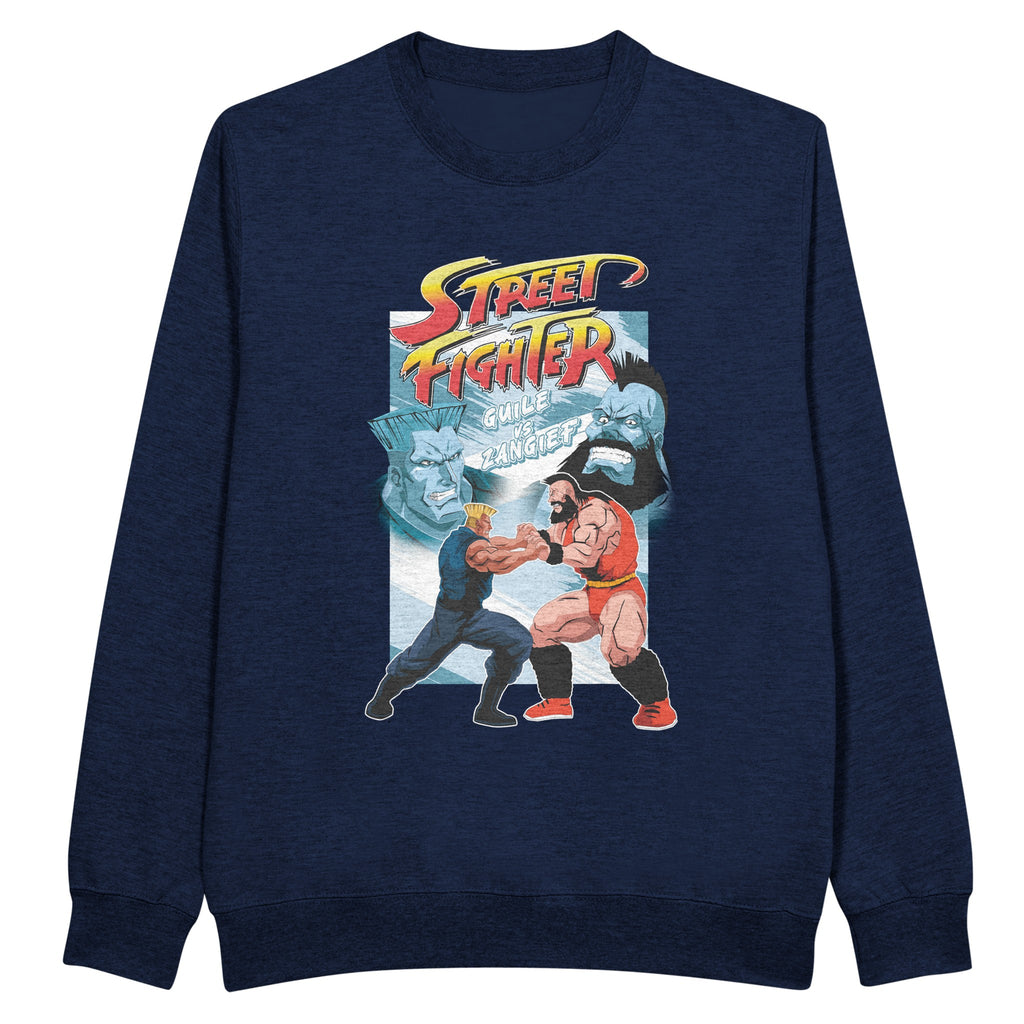 Street Fighter sweatshirt Navy