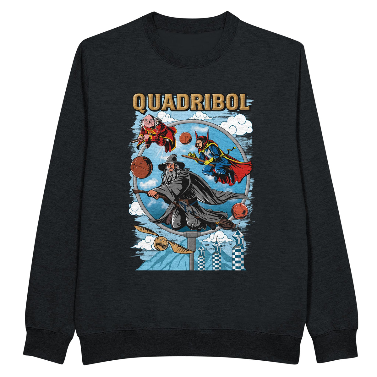 Quadribol - Premium Sweatshirt | UnrealGeeks - UnrealGeeks