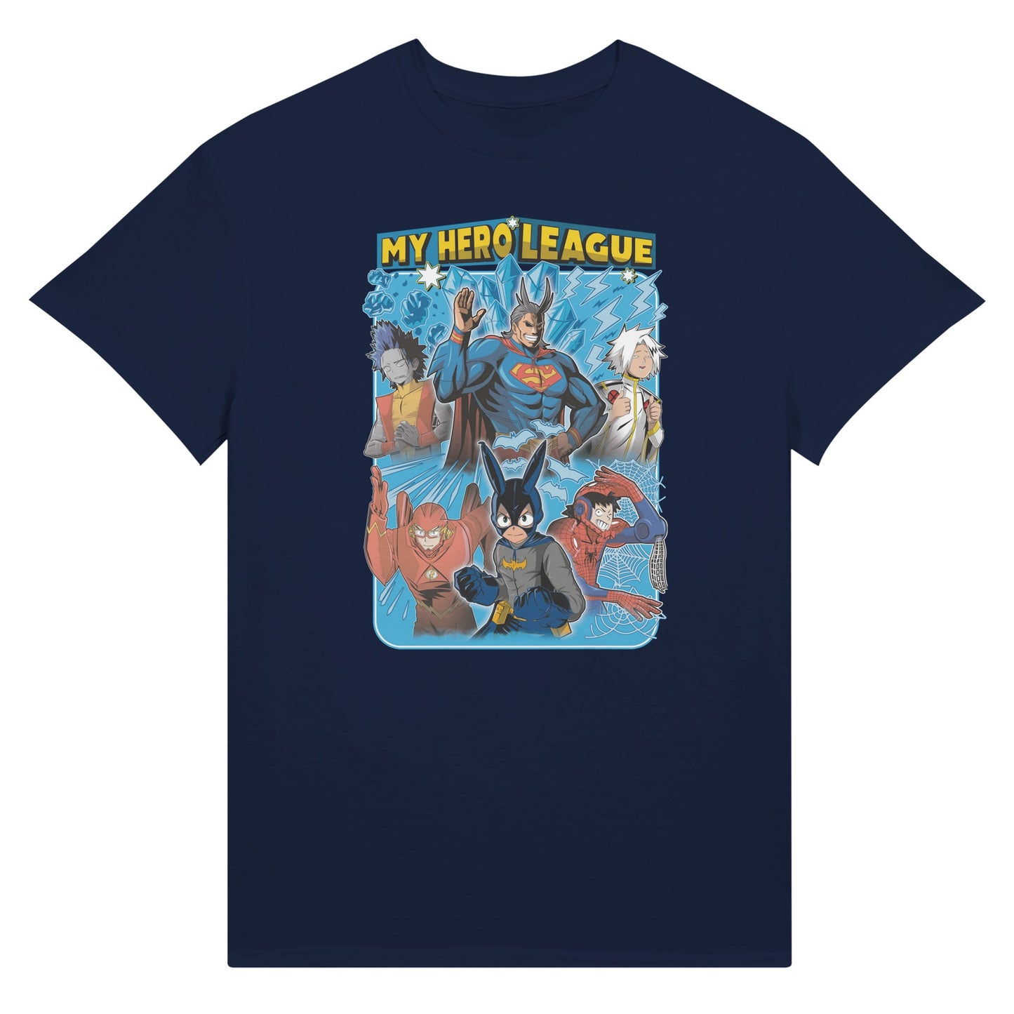 My Hero Academy Anime T-shirt navy