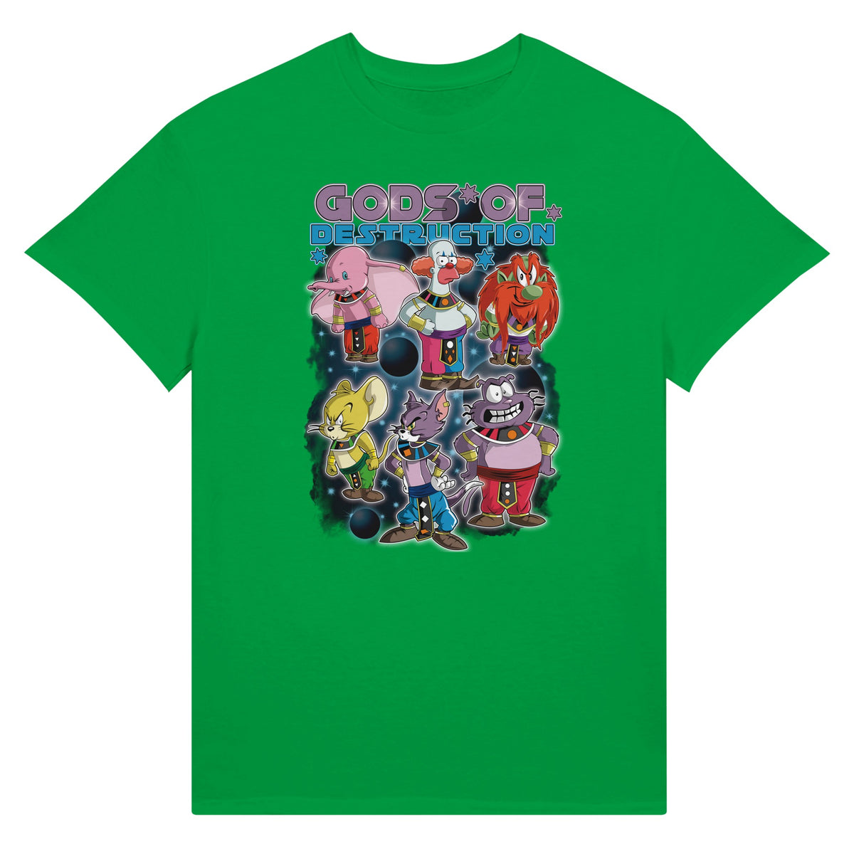 Green God of Destruction Dragon Ball t-shirt