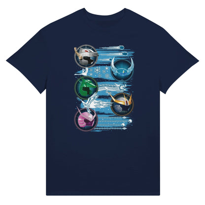 Knights of the Zodiac navy blue T-shirt