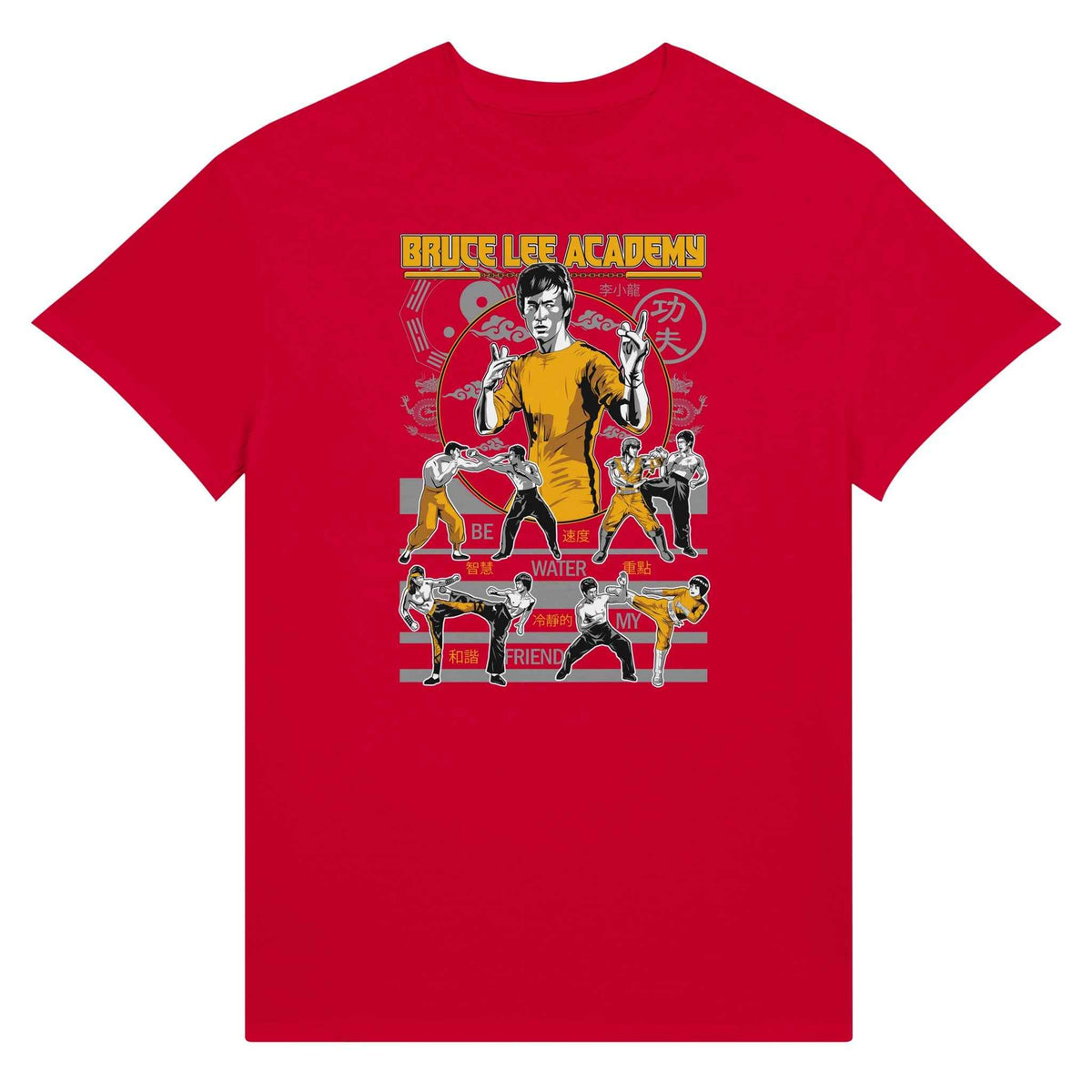 Bruce Lee's Academy Ultra Cotton T-shirt | UnrealGeeks