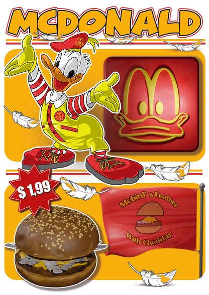 McDonalds Donald duck 