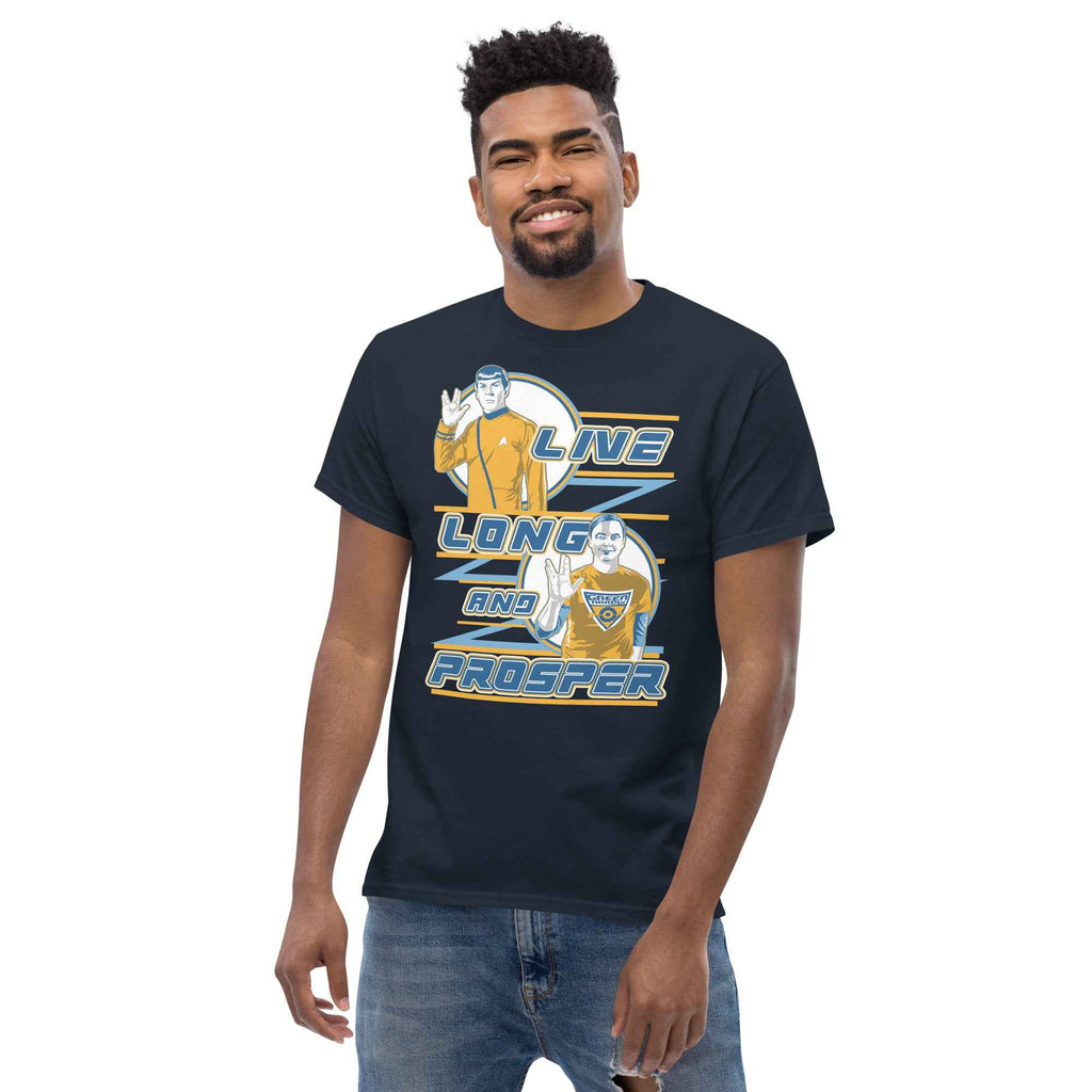 Spock and Sheldon Ultra Cotton T-shirt | UnrealGeeks