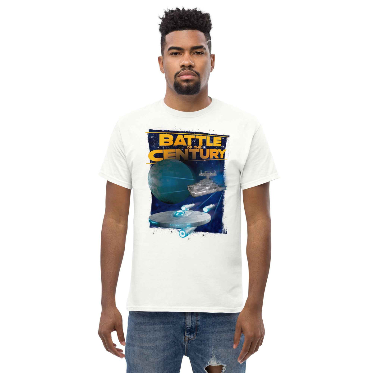 Star wars vs Star trek Ultra Cotton T-shirt | UnrealGeeks