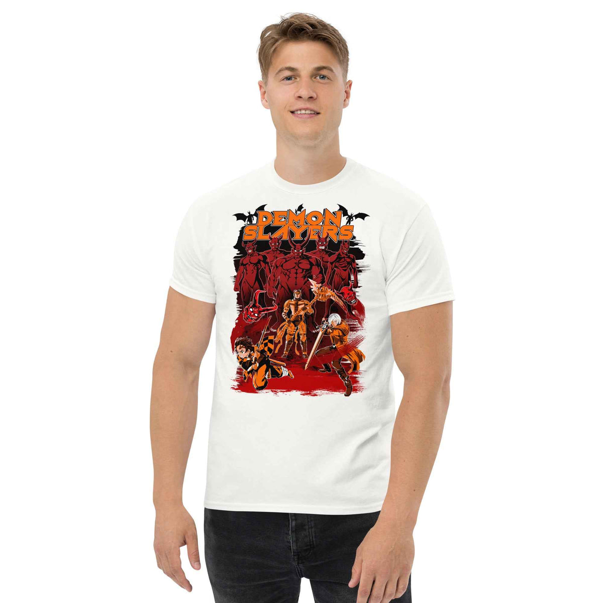 Demon Slayer Ultra Cotton T-shirt | UnrealGeeks