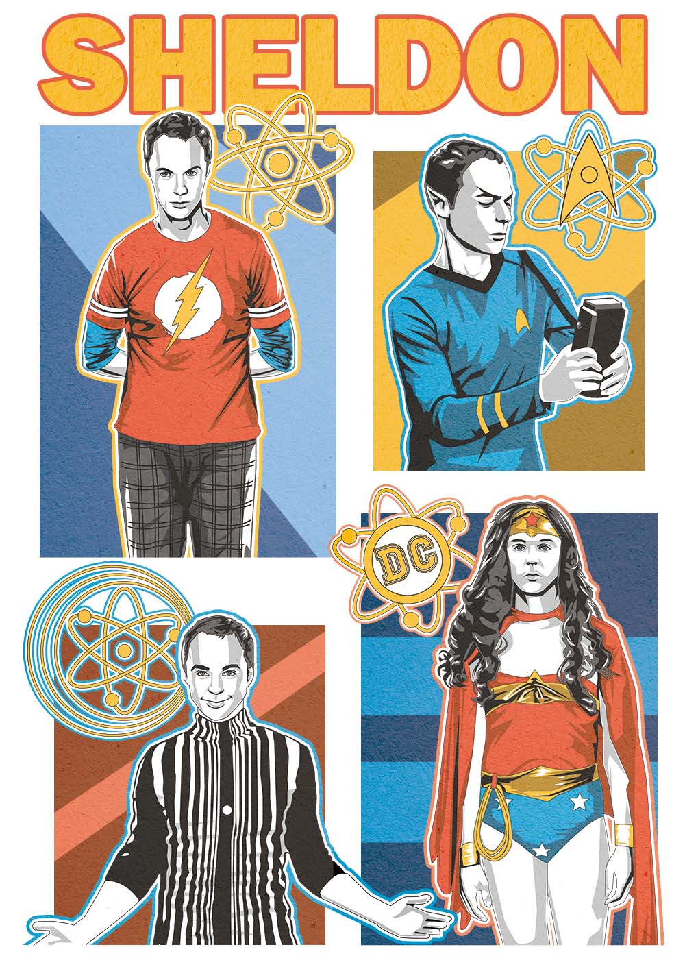 Sheldon - TBBT - Premium Sweatshirt | UnrealGeeks - UnrealGeeks