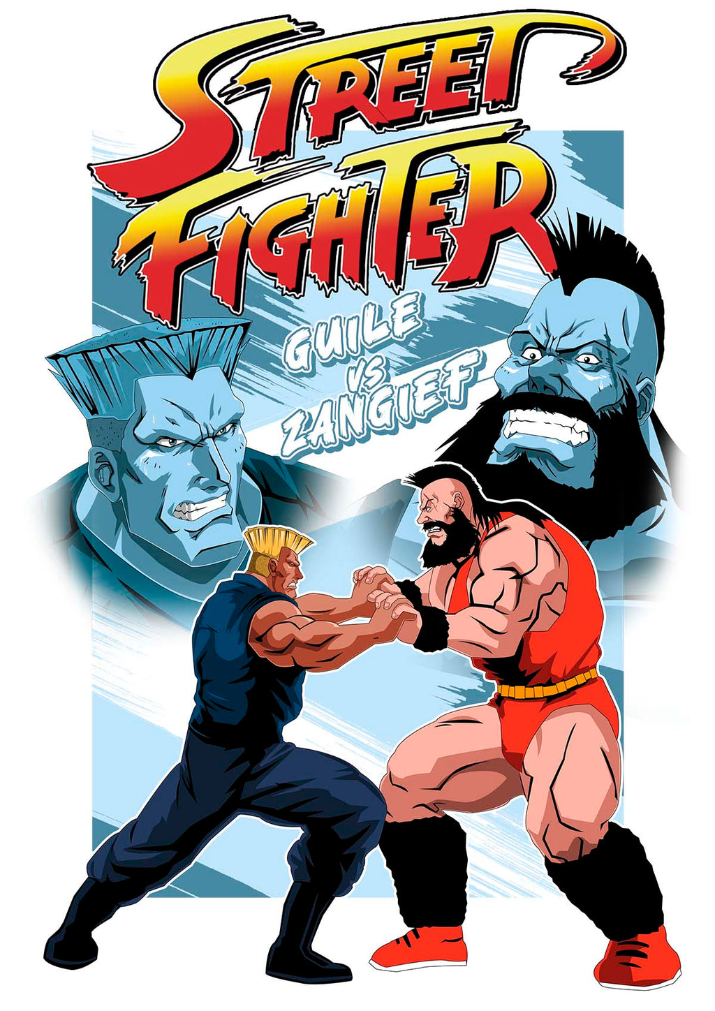 Street Fighter sweatshirt