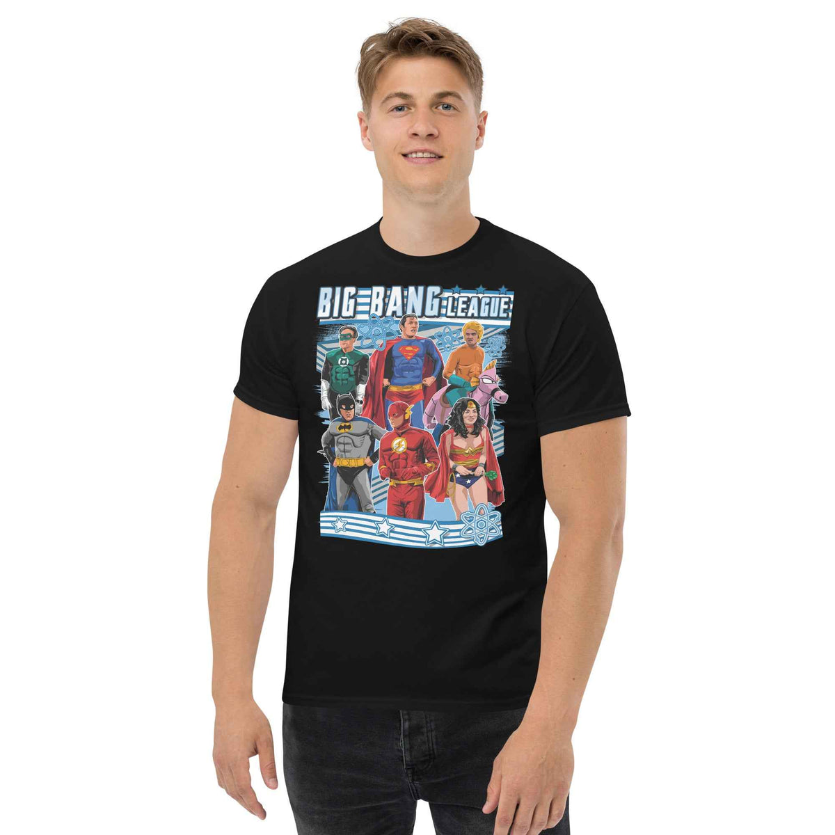 The Big Bang League of Justice - Ultra Cotton T-shirt | UnrealGeeks
