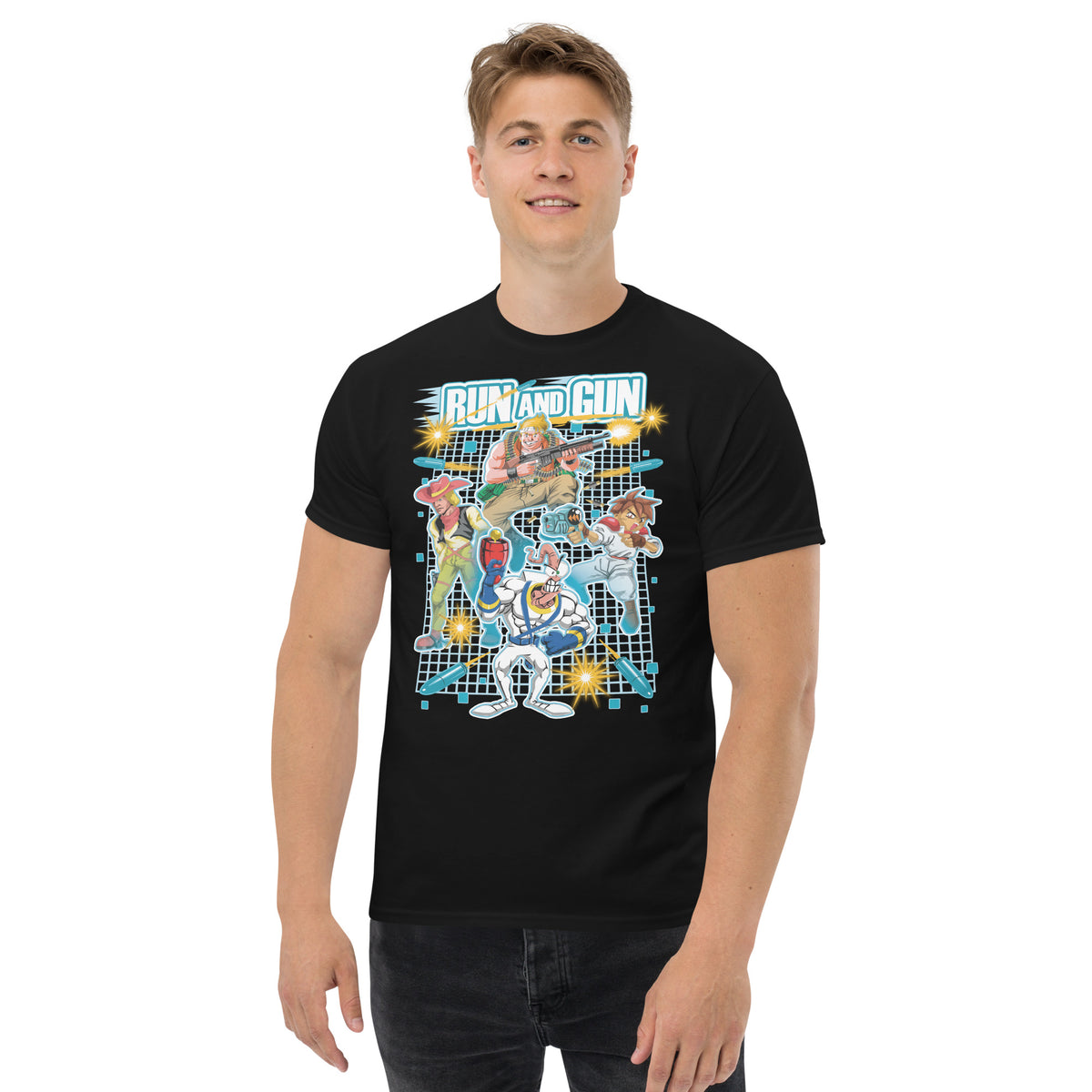 Run 'n Gun Games - Ultra Cotton T-shirt | UnrealGeeks - UnrealGeeks